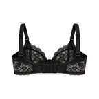 Zevier Black Lace Bra – Floral Design & Everyday Comfort