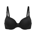 Zevier Black T-Shirt Bra Smooth Everyday Comfort