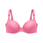 Zevier Pink Push-Up Bra – Padded Everyday Comfort