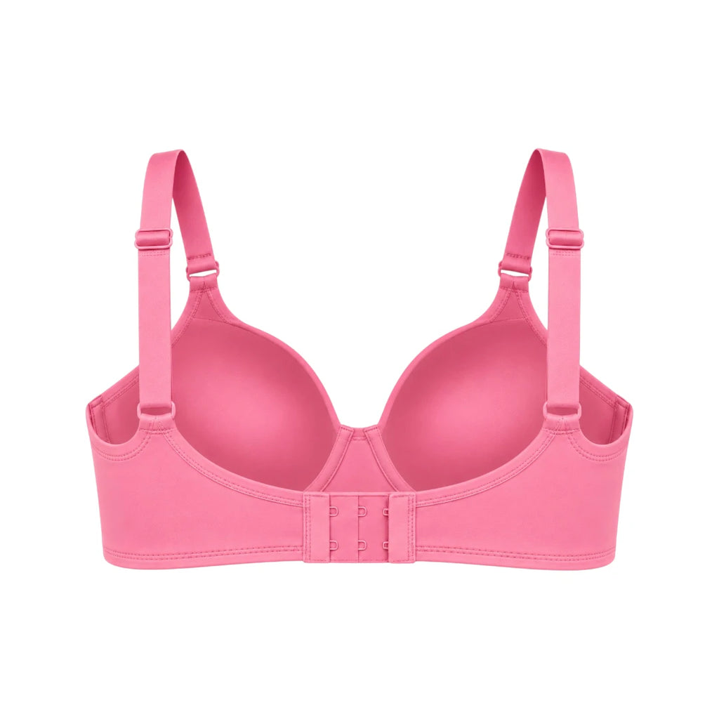 Zevier Pink Push-Up Bra – Padded Everyday Comfort