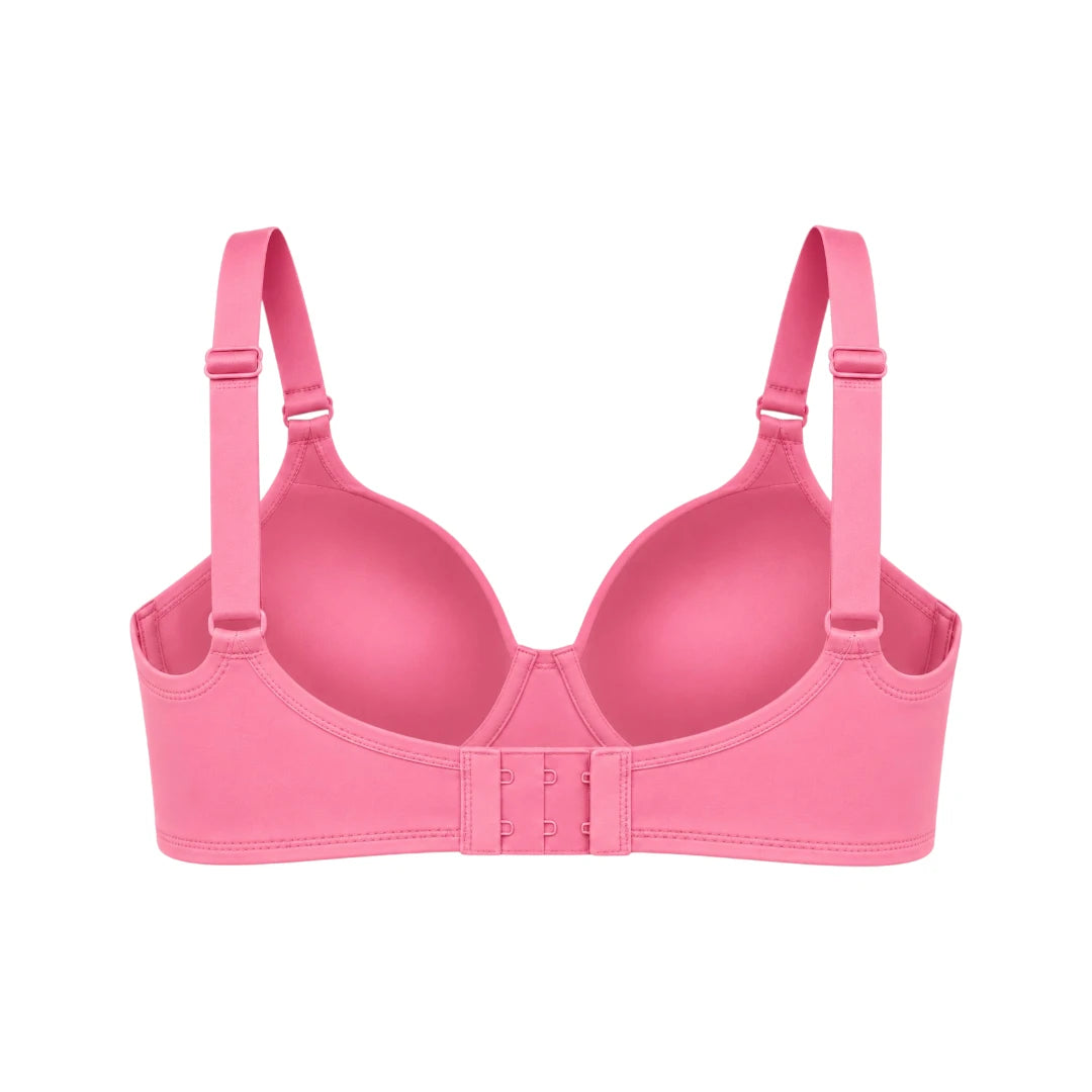 Zevier Pink Push-Up Bra – Padded Everyday Comfort