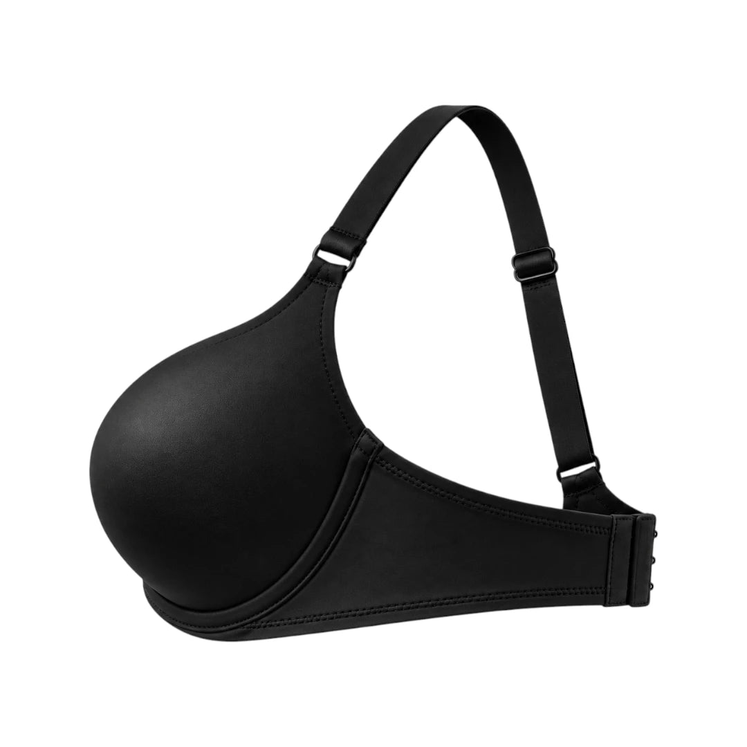 Zevier Black Push-Up Bra – Padded Everyday Comfort