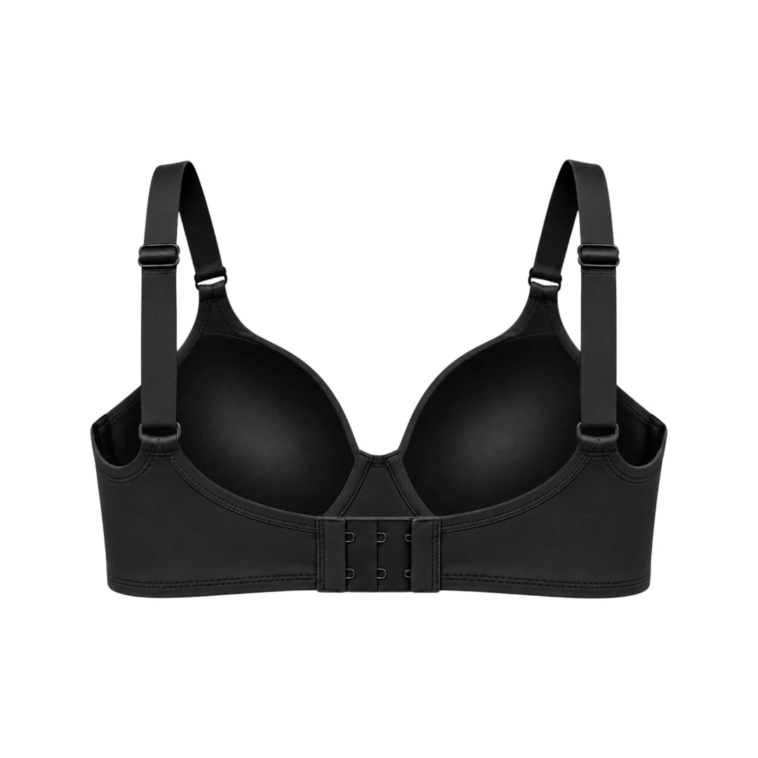 Zevier Black Push-Up Bra – Padded Everyday Comfort